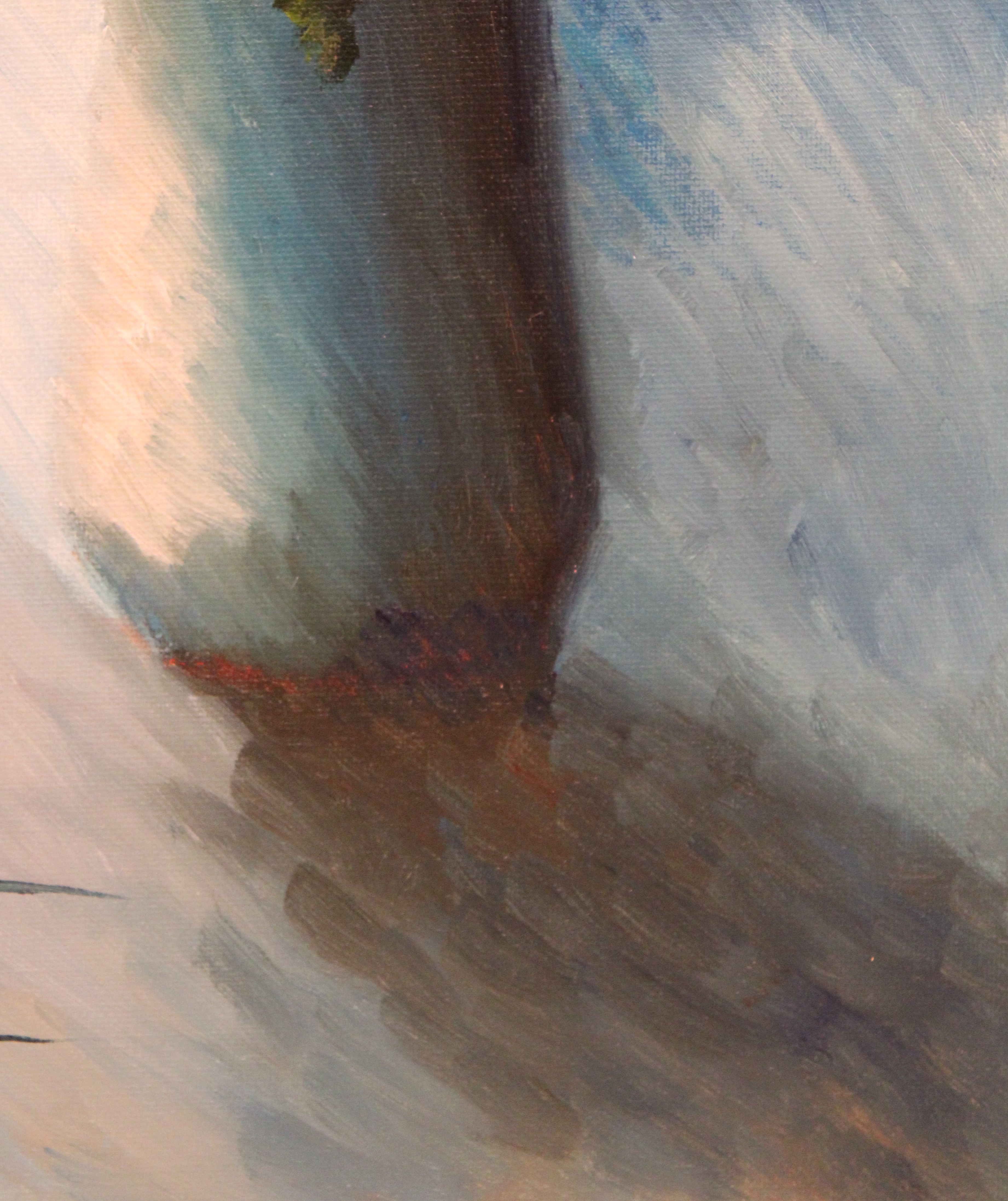Two Roses Painting Close up #2